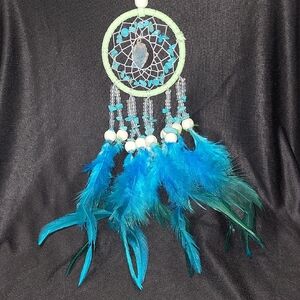 Blue Feather Dreamcatcher